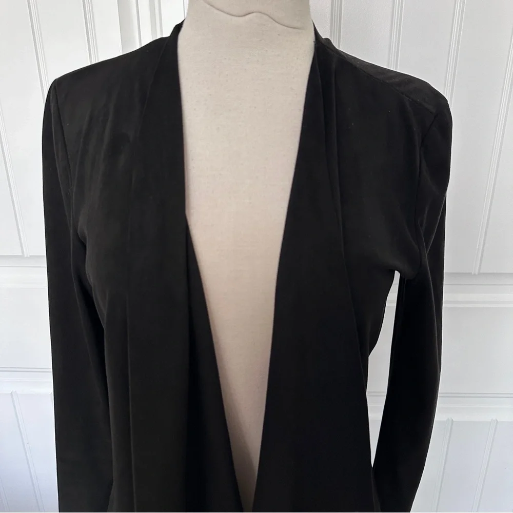 Zara Black Suede Jacket - Picture 3 of 7